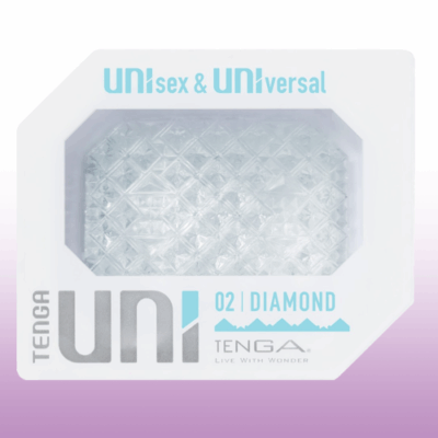UNI Diamond – sleeve super‑stretch usa e getta con texture piramidale