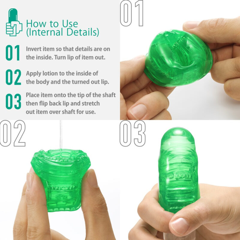 UNI Emerald – Sleeve Super‑Stretch usa e getta, Unisex | TENGA - immagine 3