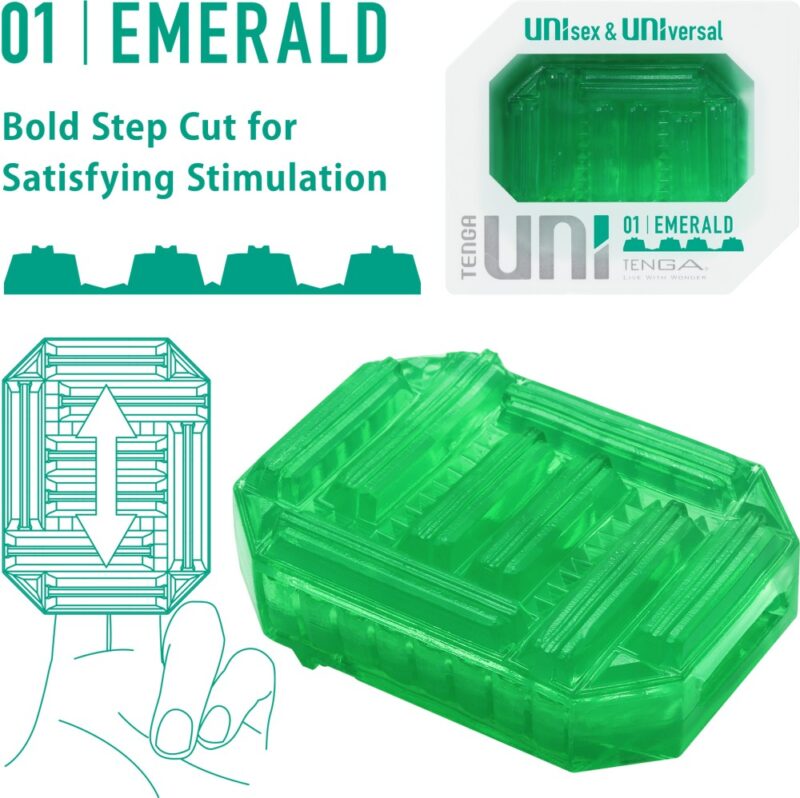 UNI Emerald – Sleeve Super‑Stretch usa e getta, Unisex | TENGA - immagine 4